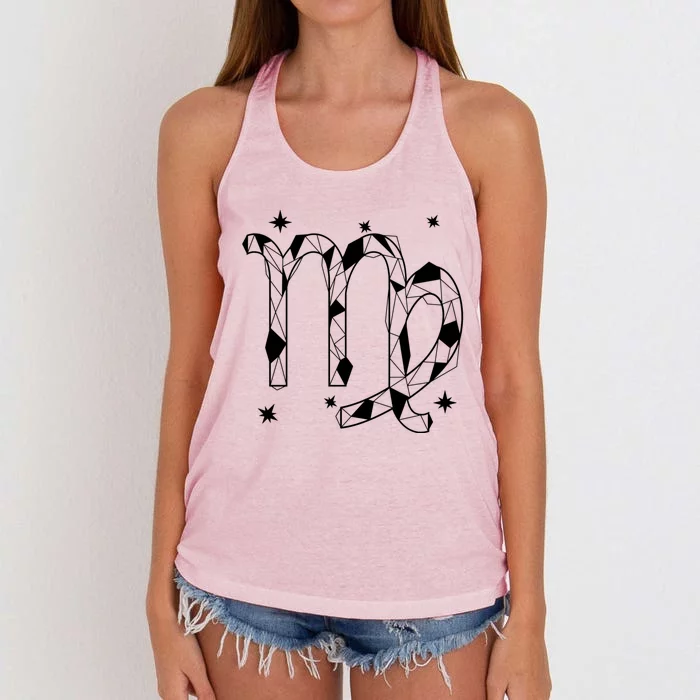 Virgo Zodiac Gift Women's Knotted Racerback Tank