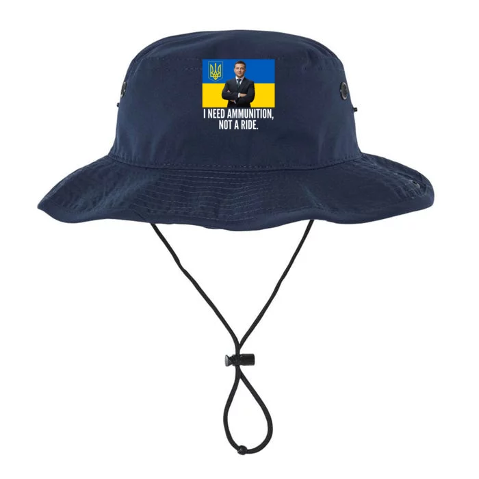 Volodymyr Zelensky I Need Ammunition Not A Ride Ukraine Stand With Ukraine Legacy Cool Fit Booney Bucket Hat