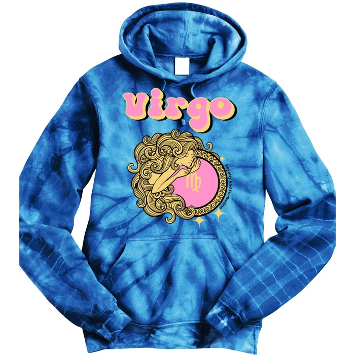 Virgo Zodiac Loyalty And Perfection Gift Tie Dye Hoodie