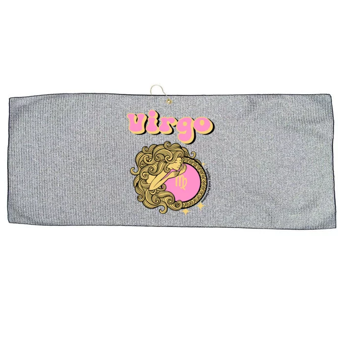 Virgo Zodiac Loyalty And Perfection Gift Large Microfiber Waffle Golf Towel