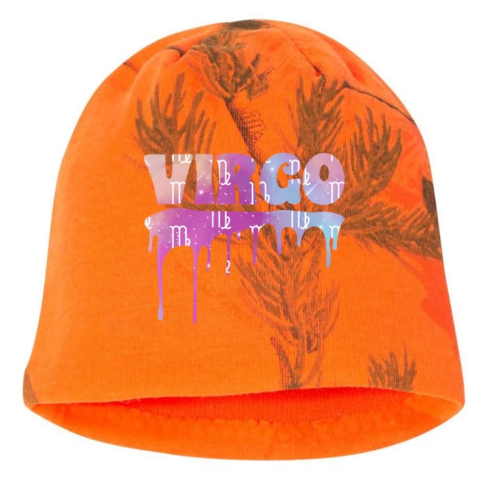 Virgo Zodiac Sign African American Virgo Astrology Gift Kati - Camo Knit Beanie