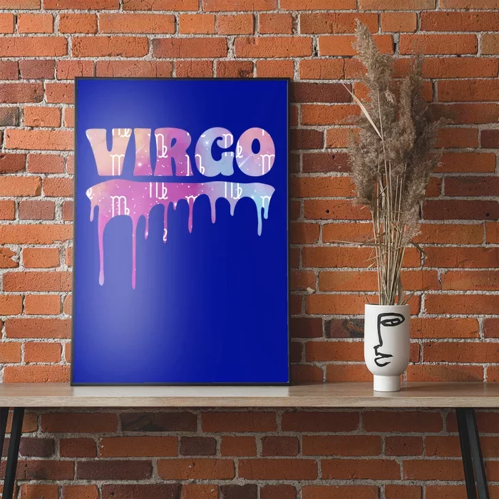 Virgo Zodiac Sign African American Virgo Astrology Gift Poster