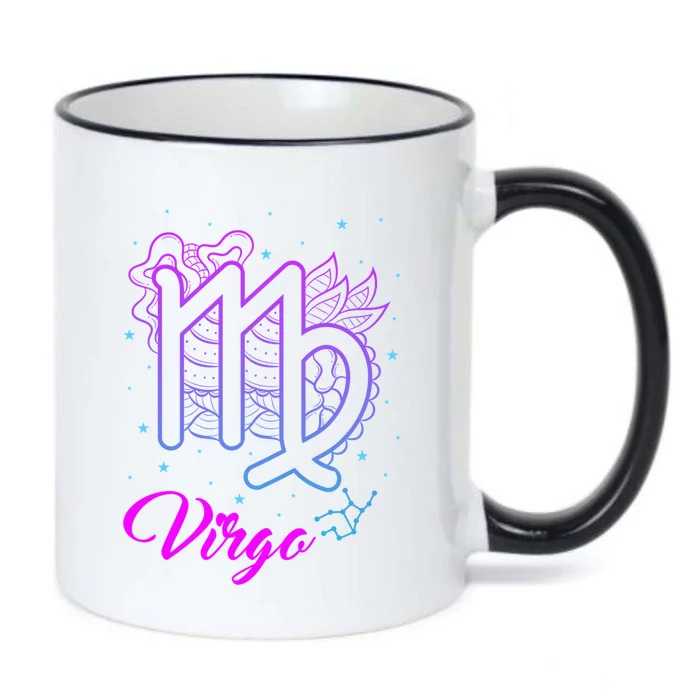 Virgo Zodiac Sign Astrology August September Birthday Virgo Cool Gift Black Color Changing Mug