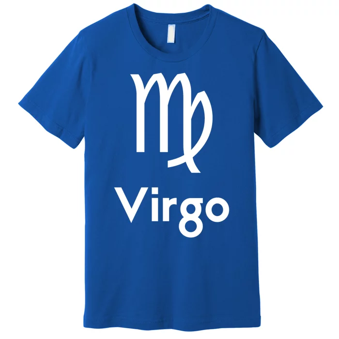 Virgo Zodiac Sign Astrology Constellation Funny Gift Premium T-Shirt