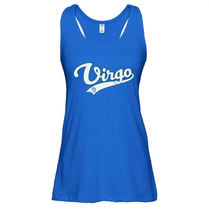 Virgo Zodiac Sign Astrology September Birthday Retro Gift Ladies Essential Flowy Tank