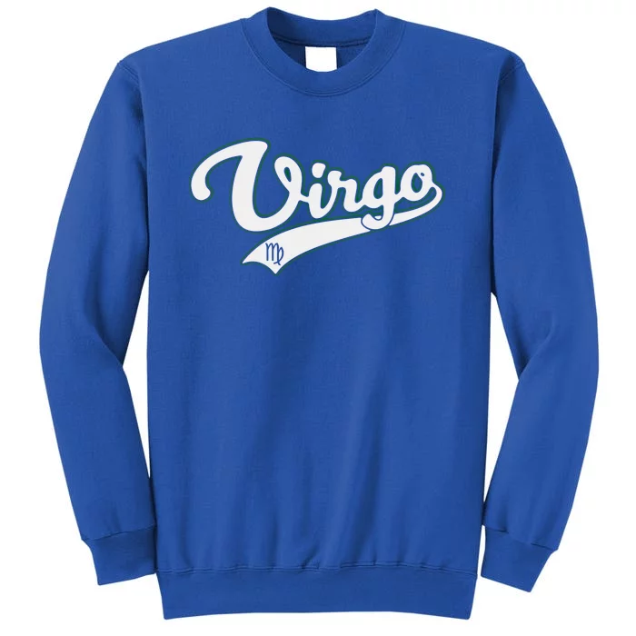 Virgo Zodiac Sign Astrology September Birthday Retro Gift Tall Sweatshirt