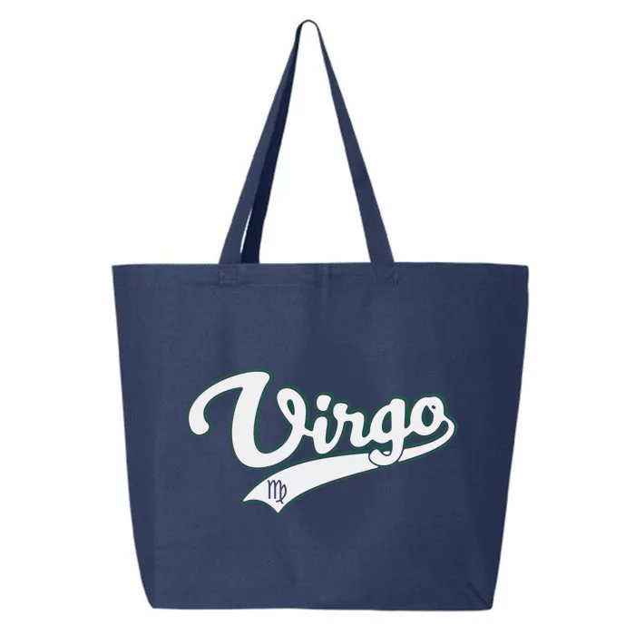 Virgo Zodiac Sign Astrology September Birthday Retro Gift 25L Jumbo Tote