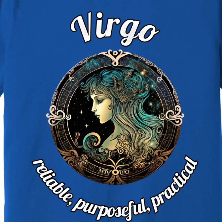 Virgo Zodiac Sign Astronomy Great Gift Premium T-Shirt