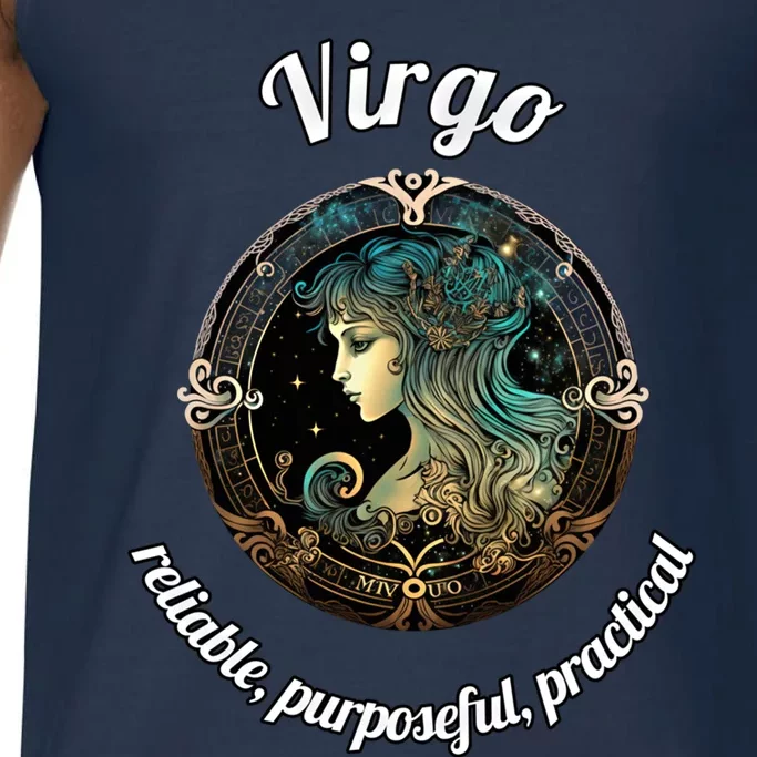 Virgo Zodiac Sign Astronomy Great Gift Comfort Colors® Tank Top