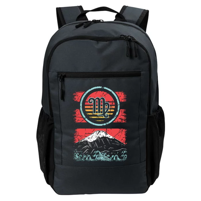 Virgo Zodiac Sign Retro Birthday Astrology Gift Daily Commute Backpack