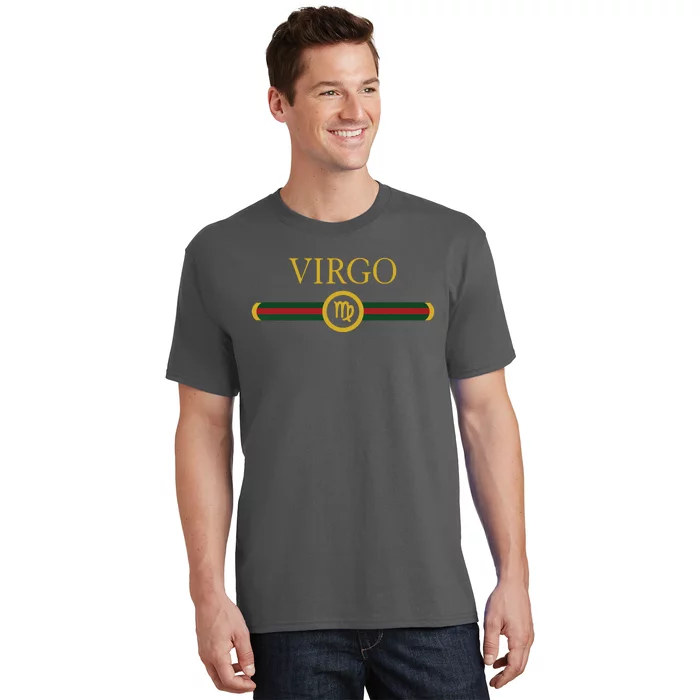 Virgo Zodiac Sep August Birthday Graphic Art Virgo Sign T-Shirt