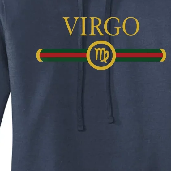 Virgo Zodiac Sep August Birthday Graphic Art Virgo Sign Women's Pullover Hoodie