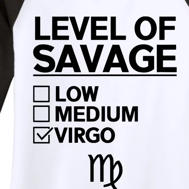 Virgo Zodiac Sign Apparel Best Funny Virgos Design Women's Tri-Blend 3/4-Sleeve Raglan Shirt