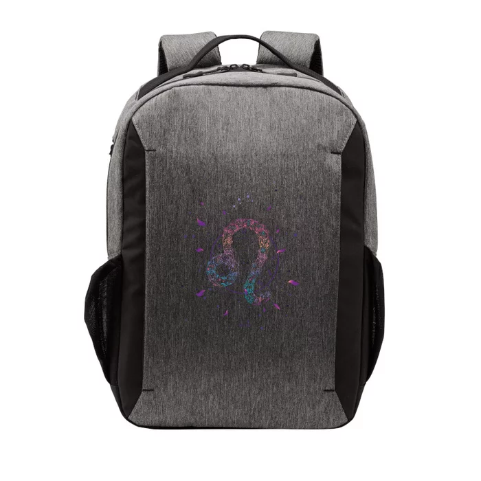 Virgo Zodiac Sign Floral Design Astrology Sign Virgo Gift Vector Backpack