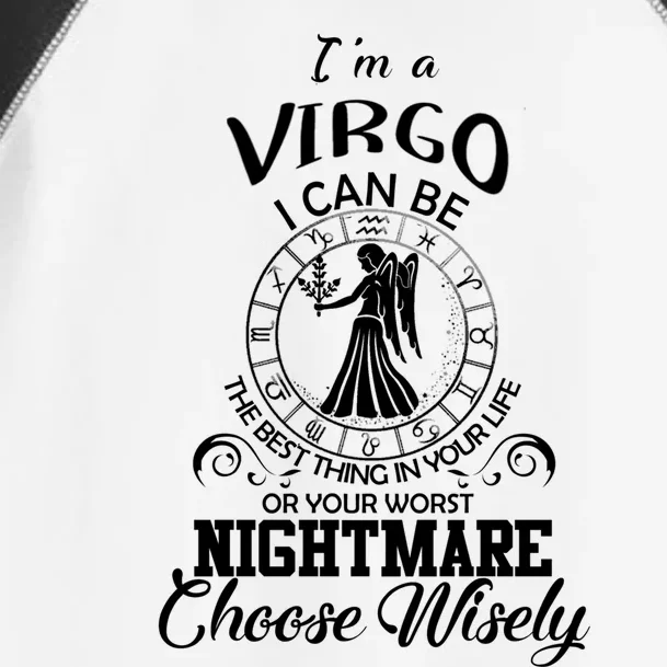 Virgo Zodiac Sign Funny Virgo Birthday Gift Toddler Fine Jersey T-Shirt