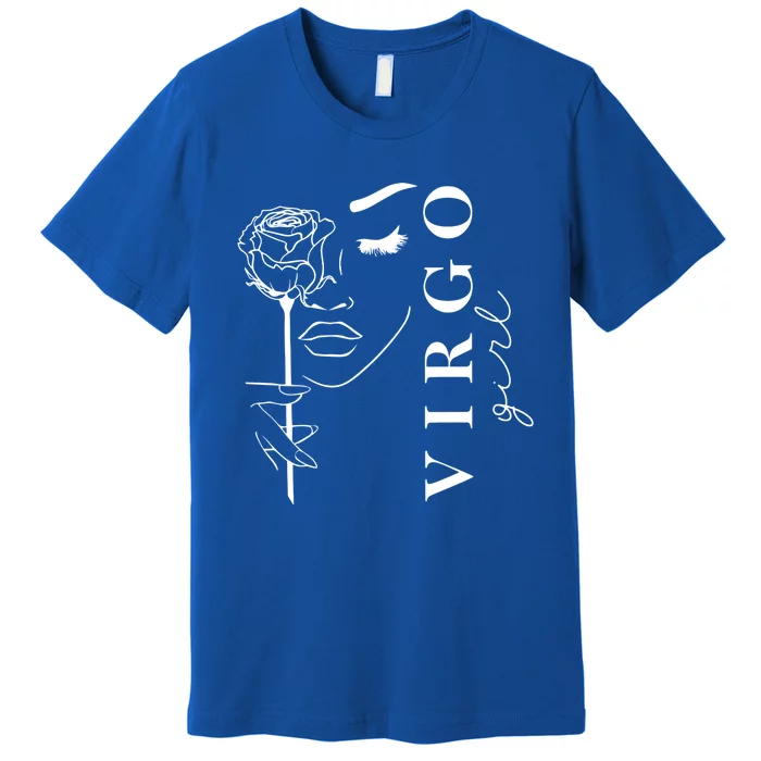 Virgo Zodiac Sign Gift Premium T-Shirt