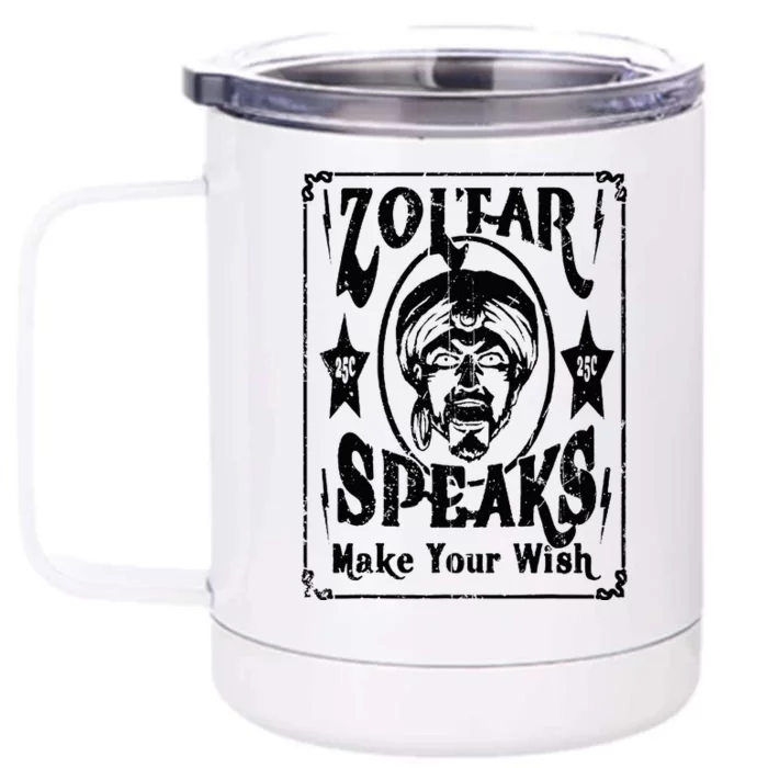 Vintage Zoltar Speaks Make Your Wish Front & Back 12oz Stainless Steel Tumbler Cup