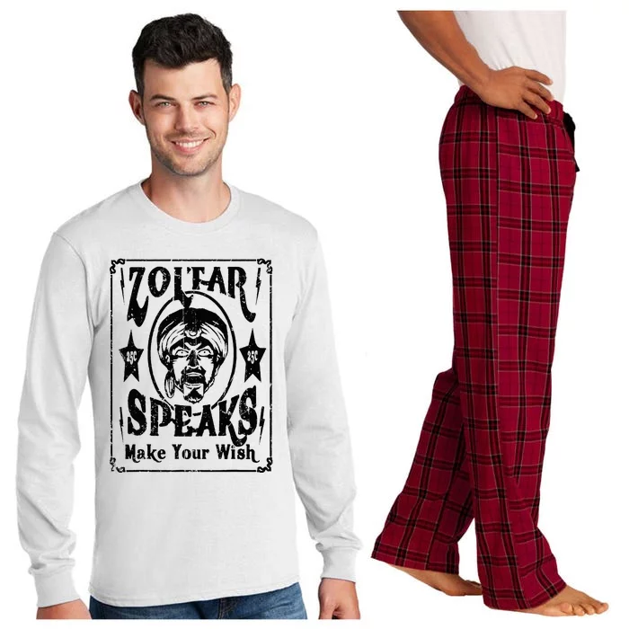 Vintage Zoltar Speaks Make Your Wish Long Sleeve Pajama Set