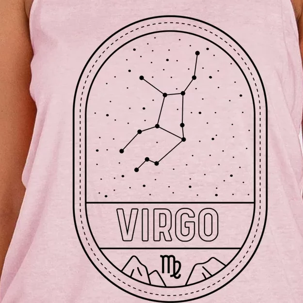 Virgo Zodiac Sign Perfectionist Gift Women's Knotted Racerback Tank