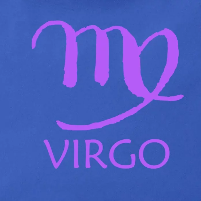 Virgo Zodiac Sign Purple August September Birthday Gift Zip Tote Bag