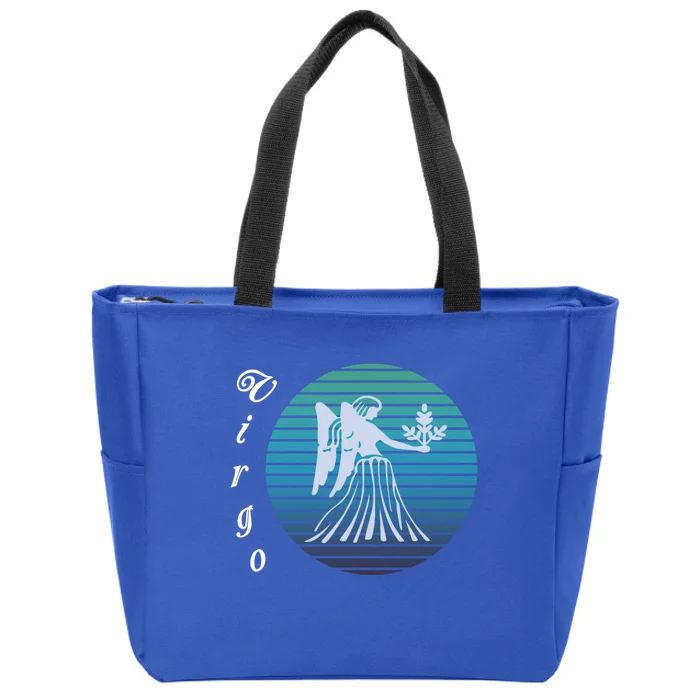 Virgo Zodiac Sign Gift Zip Tote Bag