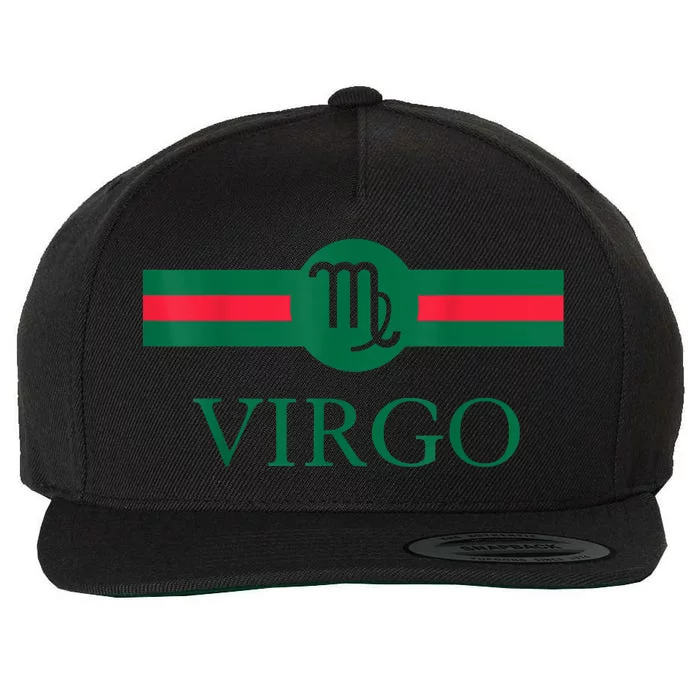 Virgo Zodiac Sign Birthday Funny Wool Snapback Cap