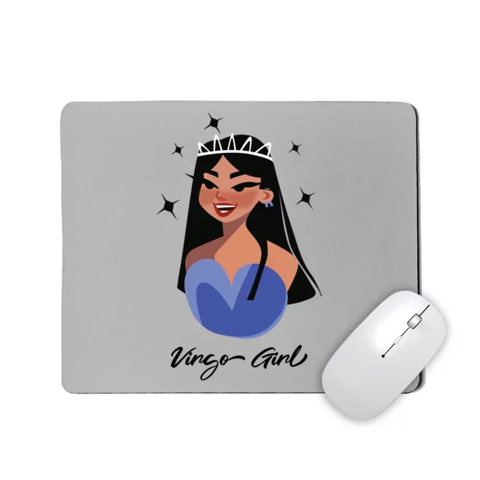 Virgo Zodiac Star Sign Constellation Astrology Design Gift Mousepad