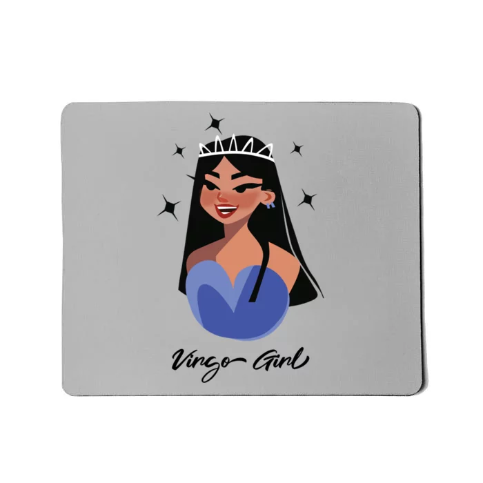 Virgo Zodiac Star Sign Constellation Astrology Design Gift Mousepad