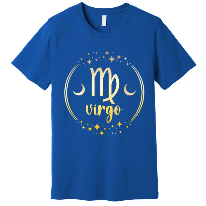 Virgo Zodiac Sign Virgo Birthday Virgo Astrology Gift Premium T-Shirt