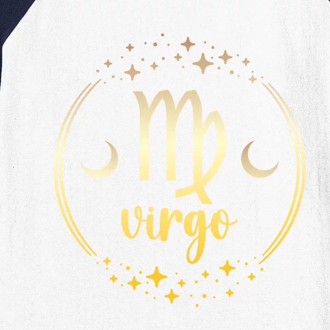 Virgo Zodiac Sign Virgo Birthday Virgo Astrology Gift Baseball Sleeve Shirt