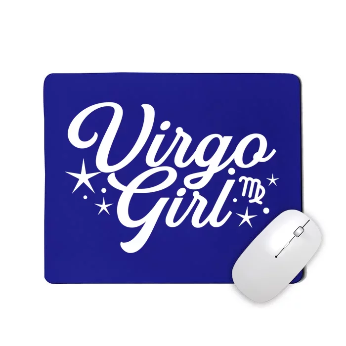 Virgo Zodiac Symbol And Stars Meaningful Gift Mousepad