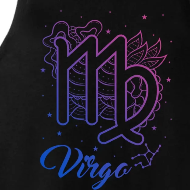 Virgo Zodiac Sign Astrology August September Birthday Virgo Meaningful Gift Ladies Tri-Blend Wicking Tank