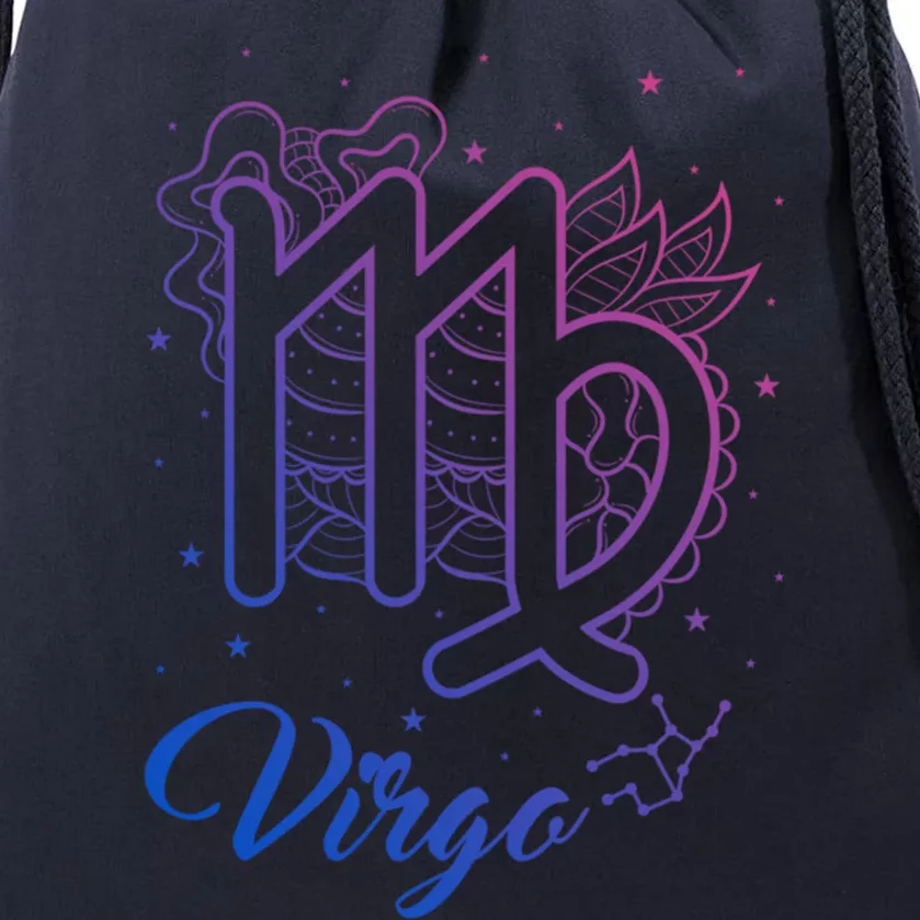 Virgo Zodiac Sign Astrology August September Birthday Virgo Meaningful Gift Drawstring Bag