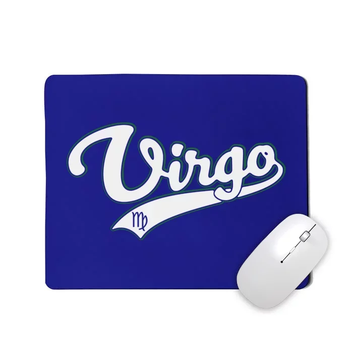 Virgo Zodiac Sign Astrology September Birthday Retro Cool Gift Mousepad