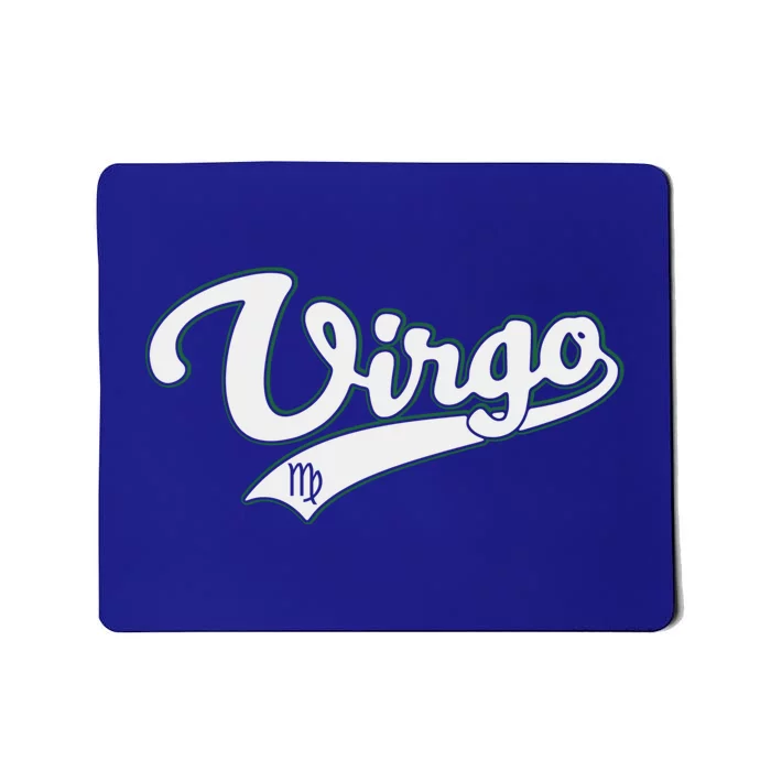 Virgo Zodiac Sign Astrology September Birthday Retro Cool Gift Mousepad