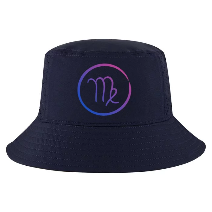 Virgo Zodiac Symbol Grunge Astrology Horoscope Virgo Gift Cool Comfort Performance Bucket Hat