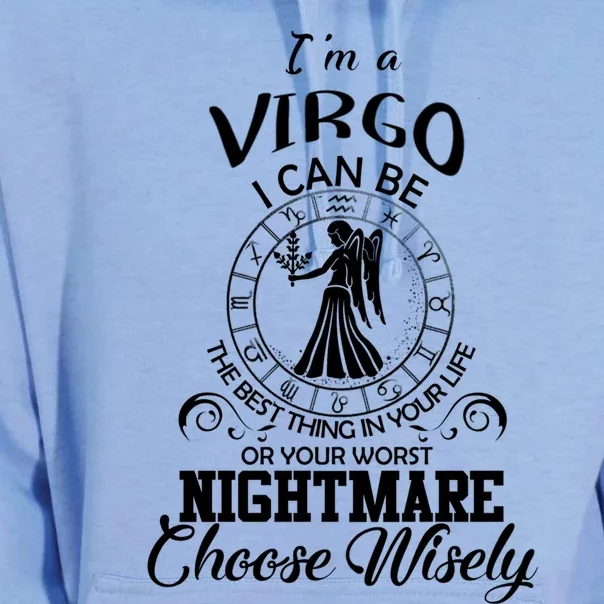 Virgo Zodiac Sign Funny Virgo Birthday Gift Great Gift Unisex Surf Hoodie