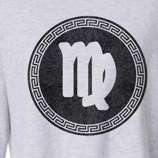 Virgo Zodiac Sign Gift Cropped Pullover Crew