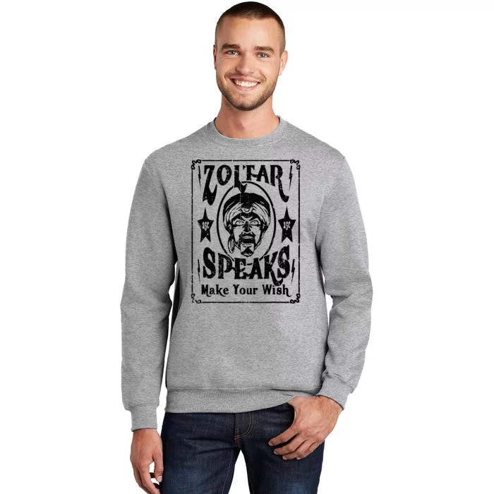 Vintage Zoltar Speaks Make Your Wish Tall Sweatshirt