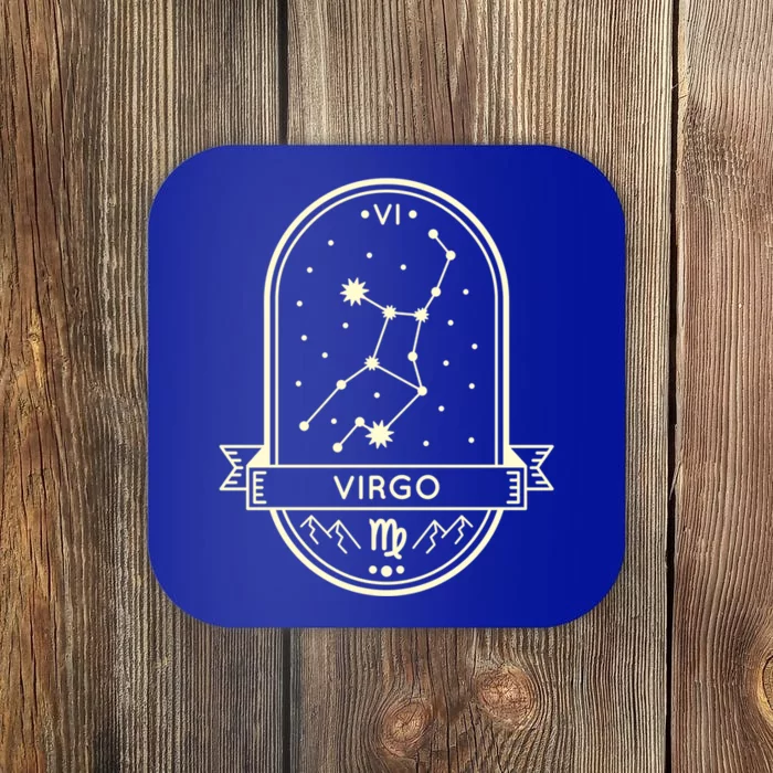 Virgo Zodiac Sign Virgo Constellation Astrology Horoscope Meaningful Gift Coaster