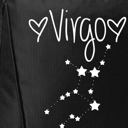 Virgo Zodiac Sign Horoscope Stars August September Birthday City Backpack