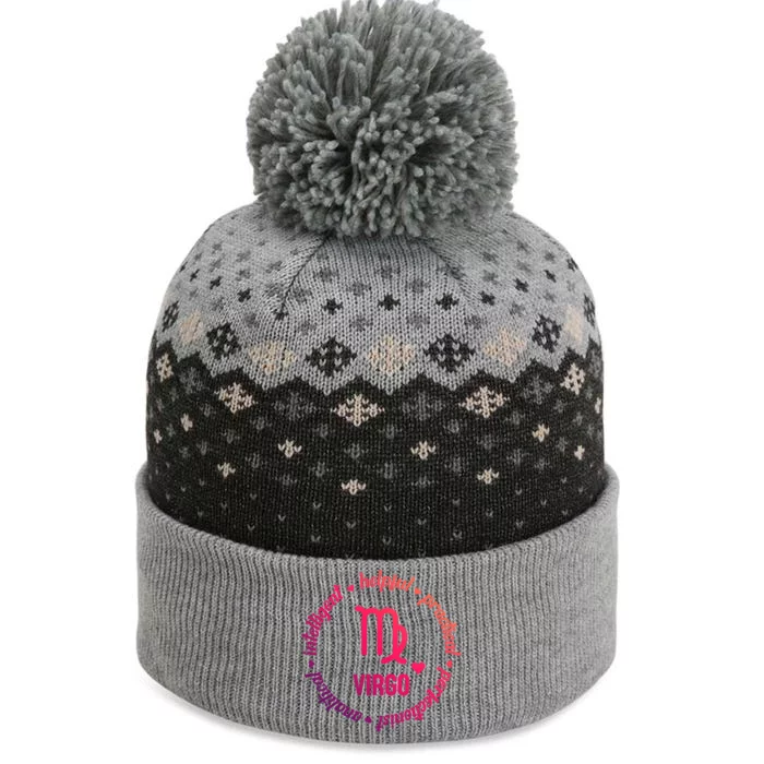 Virgo Zodiac Traits Gift The Baniff Cuffed Pom Beanie