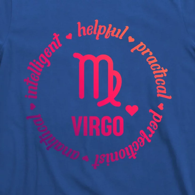 Virgo Zodiac Traits Gift T-Shirt