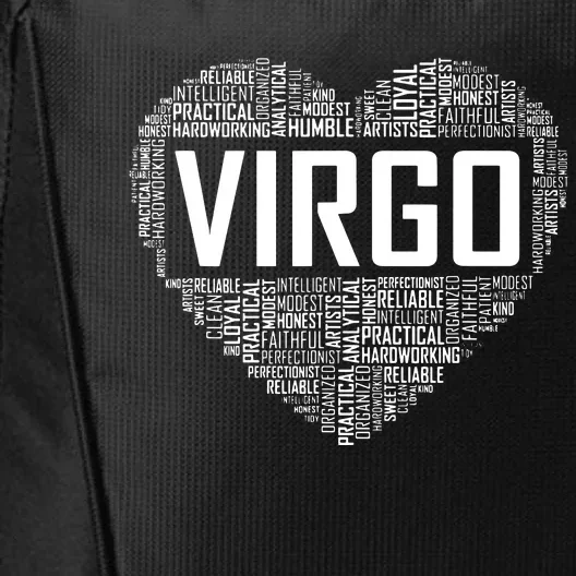 Virgo Zodiac Traits Horoscope Astrology Sign Gift Heart City Backpack