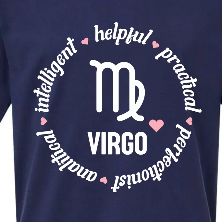 Virgo Zodiac Traits Cute Gift Sueded Cloud Jersey T-Shirt