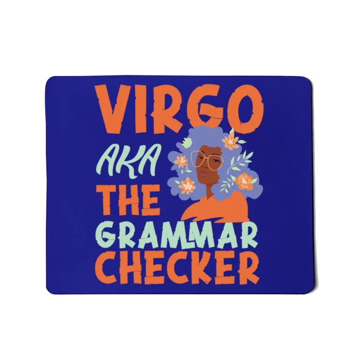 Virgo Zodiac: Virgo Aka The Grammar Checker Cool Gift Mousepad