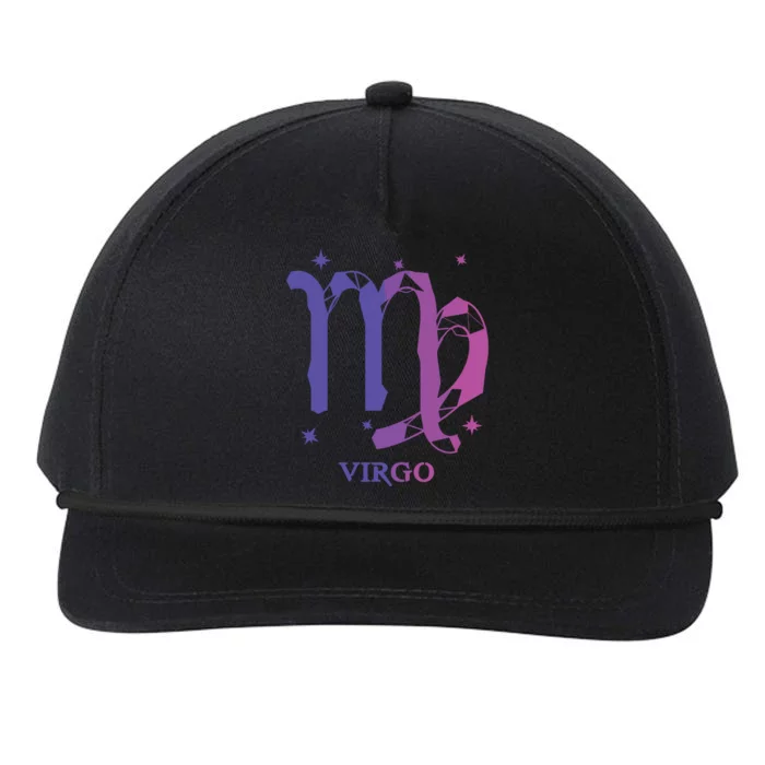 Virgo Zodiac Snapback Five-Panel Rope Hat