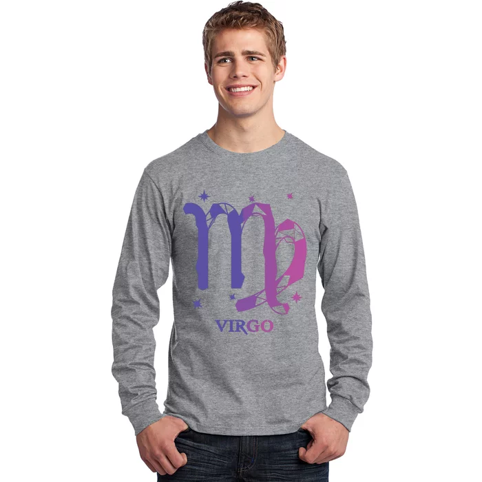 Virgo Zodiac Long Sleeve Shirt