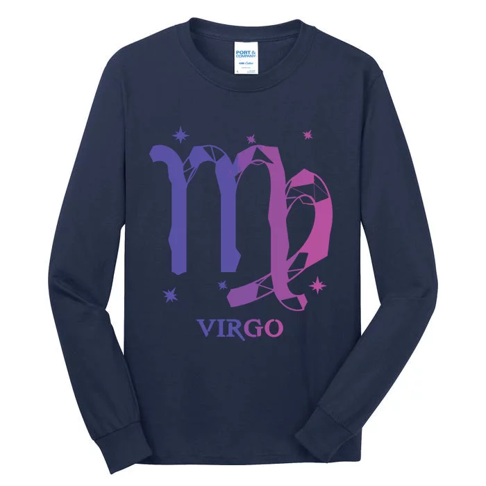 Virgo Zodiac Tall Long Sleeve T-Shirt