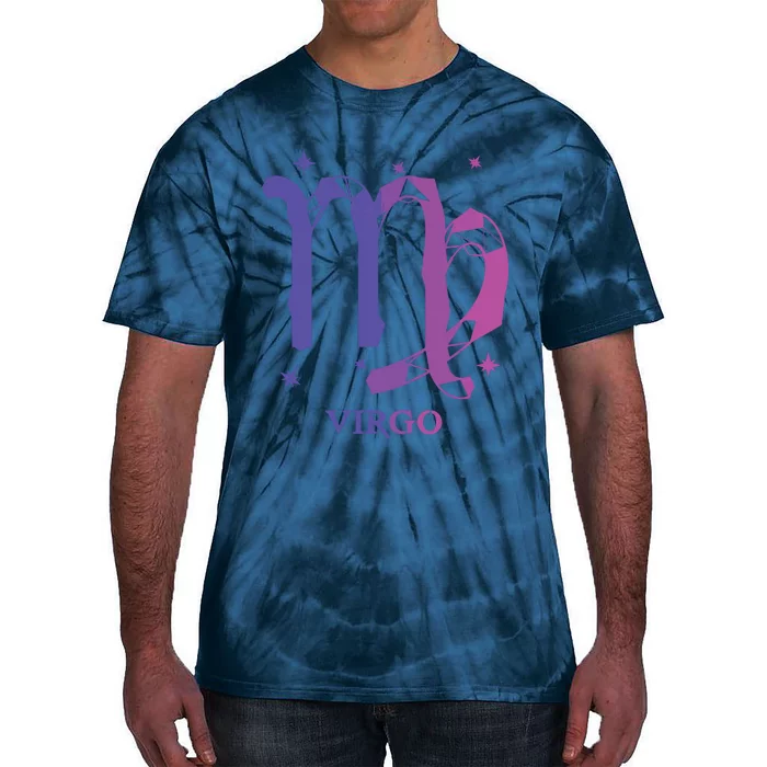 Virgo Zodiac Tie-Dye T-Shirt